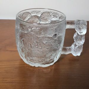 Flinstones McDonalds 1993 Vintage glass mug cup
